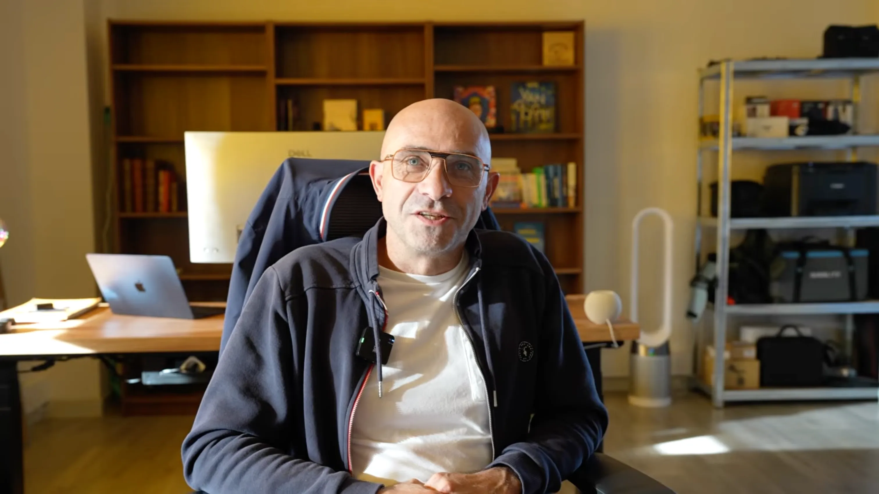 Yohan Richard dans ses bureaux d’AQCF, à Tiffauges
